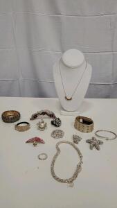 (14) Assorted Custom Jewelry