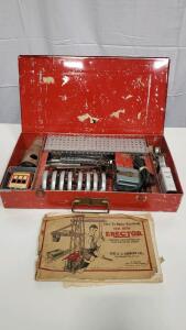 A.C. Gilbert The New Erector Set, Circa 1950s, Electric Motor, U.S.A. Made
