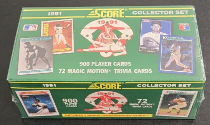 *FACTORY SEALED* Score 1991 Collector Set Baseball Card Box