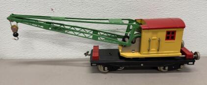 Lionel 2660 Model Train Crane Car, O Scale, 1940s-1950s
