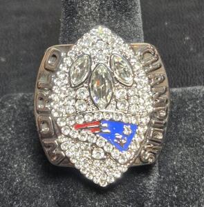 Replica 2004 Tom Brady New England Patriots Super Bowl XXXIX Ring