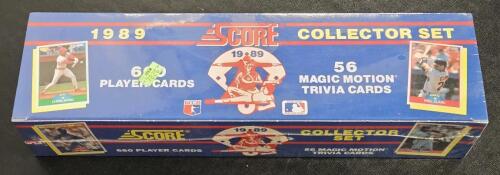 *FACTORY SEALED* Score 1989 Collector Set Baseball Card Box