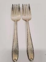 Alvin Southern Charm Sterling Silver Serving Forks, 1941, 8" - 2