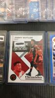(50) Assorted Basketball Cards Including NBA Hoops, Luminance And Chronicles D'Angelo Russell, Jimmy Butler In Plastic Hard Cover - 3