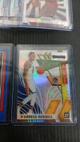 (50) Assorted Basketball Cards Including NBA Hoops, Luminance And Chronicles D'Angelo Russell, Jimmy Butler In Plastic Hard Cover - 6
