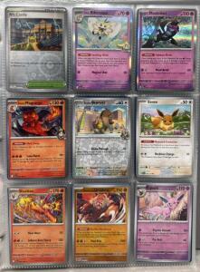 Huge Binder Of 160+ Pok&eacute;mon Cards W/ Tons Of Holos And Rares