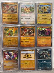 Huge Binder Of 160+ Pok&eacute;mon Cards W/ Tons Of Holos And Rares