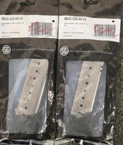 (2) Sig Sauer P220 .45ACP 10rd Magazines