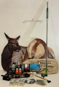 Hunting Goods Inluding Gun Cleaning Supplies, Decoys, Targets & More