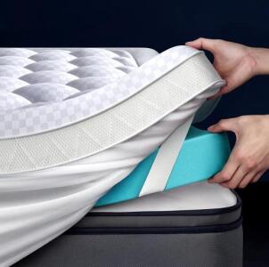 Biteany 5&rdquo; Mega Support Memory Foam Mattress Topper For Pressure Relief (King)
