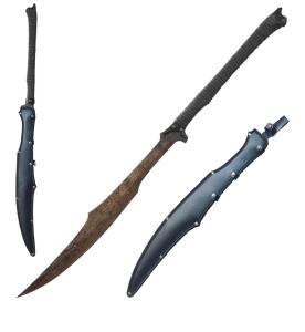 Full Tang Carbon Steel Machete Sword with Sheath- 41.3 Inch