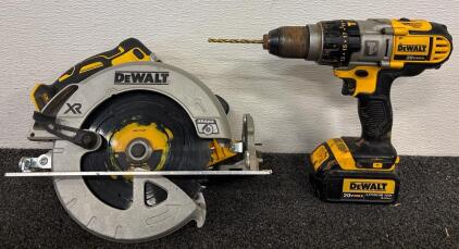 Dewalt Set Saw and Drill