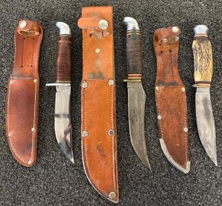 Unbranded Knife Set With Pouches