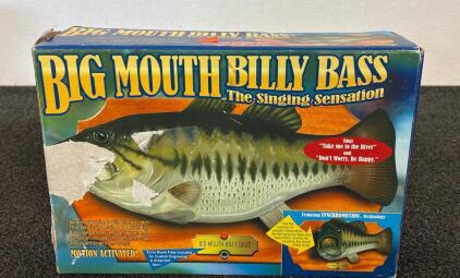 Big Mouth Billy Bass Singing Wall Mounted Fish