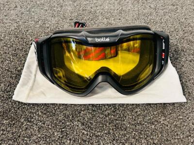 Pair Of Boll&eacute; Winter Sport Goggles With Pouch