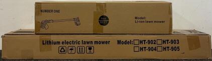 (2) 21V Cordless Electric Grass Trim Weed Whackers