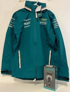 Aston Martin F1 2024 Team Rain Jacket & Men&rsquo;s Electric Razor