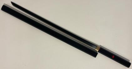 40&rdquo; Anime Cosplay Sasuke Sword ﻿Hand Forged High Manganese Steel Sword W/ Real Blade