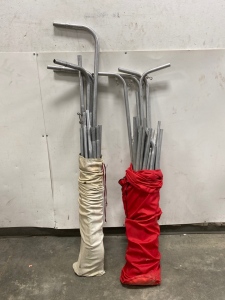 Assorted Tent/ Canopy Frame Poles- Please Inspect