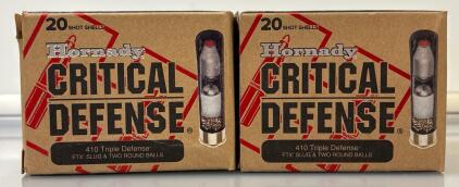 Hornady Critical Defense 410 Triple Defense 2 1/2" Shot Shells, MPN #86238