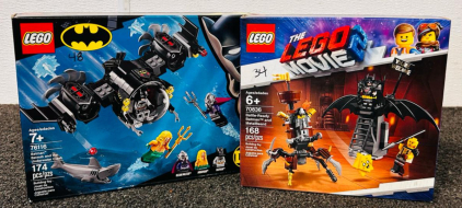 LEGO Batman Batsub 76116 & Battle-Ready Batman 70836 Sets, 342 Pieces