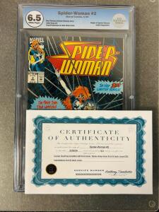Marvel Spider-Woman #2, December 1993, Graded 6.5, EGS Certified