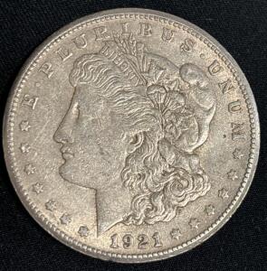1921-S Morgan Silver Dollar Coin