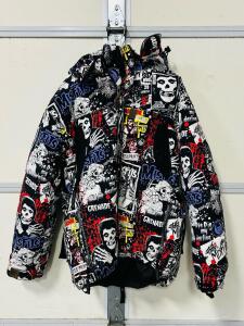 Grenade Fatigue Project Jacket, Misfits Theme, Extra Large, Multi-color