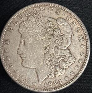1921-S Morgan Silver Dollar Coin