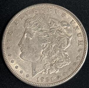 1921-S Morgan Silver Dollar Coin