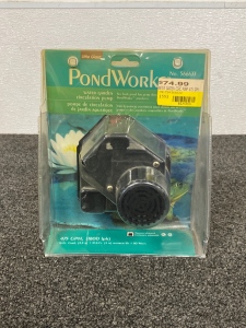 Pond Works Circulation Pump New