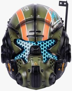 Titanfall 2: Jack Cooper Vanguard Pilot 1:1 Scale Prop Replica Helmet W/ LED Lights