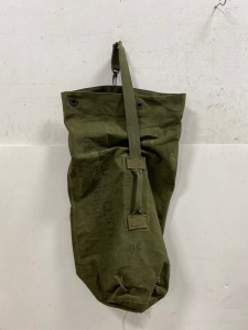 Vintage Military Duffel Bag