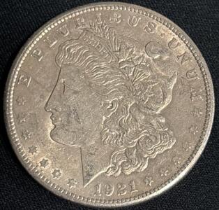 1921-S Morgan Silver Dollar Coin