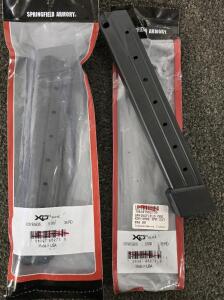 (2) Springfield XDM/XDME 9mm Extended Magazines, 35rd