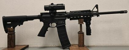 Smith & Wesson M&P-15 Semi-Automatic Rifle with Pursuit X1 Optics