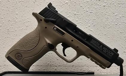 Smith & Wesson M&P 22 Compact, .22LR, Black/Tan, Serial #HJR2775