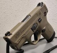Smith & Wesson M&P 9 Shield Plus, 9mm, Tan Finish, Serial JND3575 - 5
