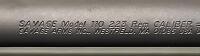 *NEW* Savage Arms Model 110 Bolt-Action Rifle, .223 Rem, Serial R076595 - 7