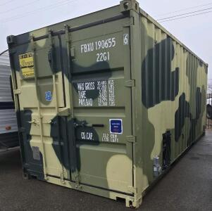 20ft x 8ft Connex Mini Home Conversion