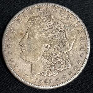 1921-S Morgan Silver Dollar Coin