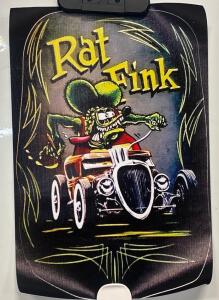 Set of (4) Rat Fink Wall Art Prints &ndash; Hot Rod Retro Decor (12&rdquo; x 8&rdquo;)