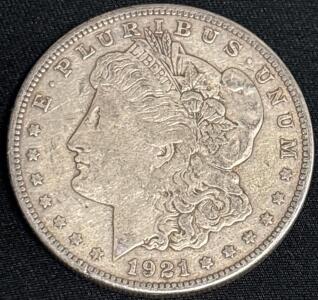 1921-S Morgan Silver Dollar Coin