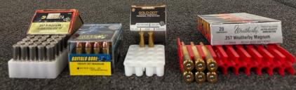 Various Magnum Ammunition Including 357 Mangum 327 Mangum And 257 Magnum