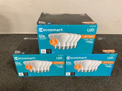 (14) EcoSmart LED 65 Watt Replacement