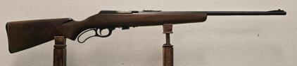 Marlin Model 56 Lever-Action .22 Caliber Rifle, Wood Stock, Micro-Groove Barrel