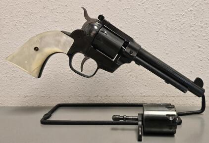 High Standard Double-Nine Convertible Revolver, .22 Cal, Serial M042265