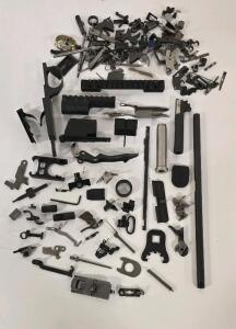 Gunsmith Delight- Huge Assortment Of Loose Handgun And Rifle Parts And Pieces