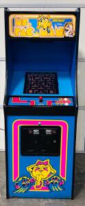 Midway Ms. Pac-Man Arcade Cabinet, 1982, Upright Model, Multiple Games