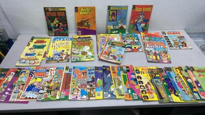 Vintage Comic Books (50+) Beatle Bailey / Bugs Bunny and More